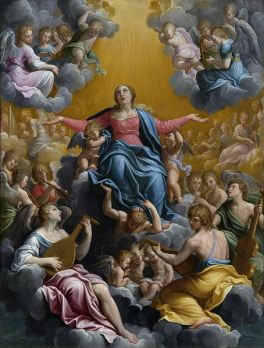  Maria blev antaget til himlen på grund af hendes perfekte forhold til Kristus.